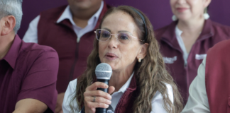 Morena Puebla minimiza protestas durante visita de Sheinbaum