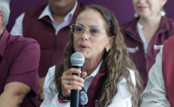 Morena Puebla minimiza protestas durante visita de Sheinbaum