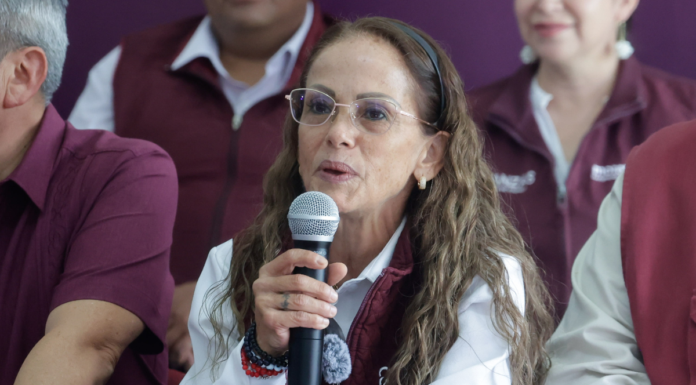 Morena Puebla minimiza protestas durante visita de Sheinbaum