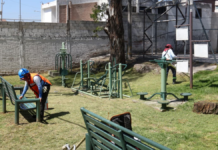 Rehabilitan Parque Infonavit Movimiento Obrero en Puebla