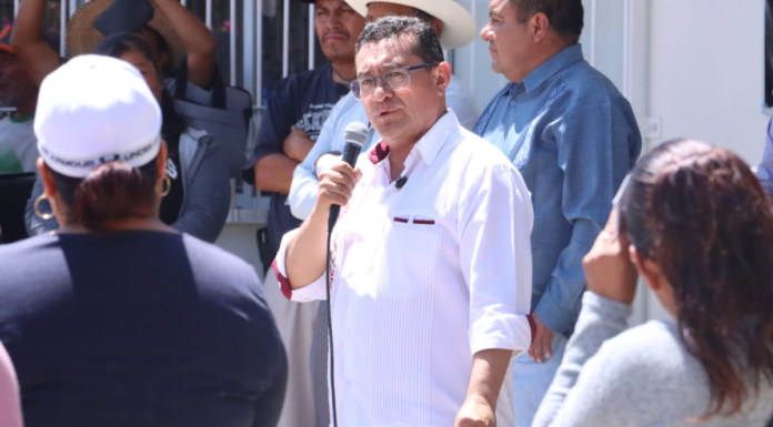 Pável Gaspar refrenda apoyo a comunidades de la Mixteca poblana
