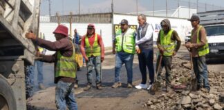 Se han atendido 433 mil baches en Puebla capital