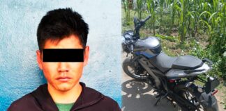 SSP detiene a hombre armado tras persecución en Texmelucan