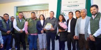 Juan Manuel Alonso inaugura pavimentación en San Baltazar Temaxcalac