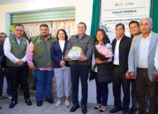 Juan Manuel Alonso inaugura pavimentación en San Baltazar Temaxcalac