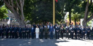 Pepe Chedraui inaugura Mes de las y los Policías con galería en el Zócalo