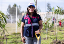 San Andrés Cholula reforesta Polideportivo de Cacalotepec