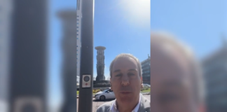 Pepe Chedraui revisa instalación de Postes de Seguridad Inteligente