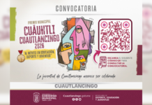 Convocan a jóvenes de Cuautlancingo al Premio Cuāuhtli 2026