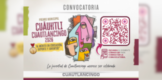 Convocan a jóvenes de Cuautlancingo al Premio Cuāuhtli 2026