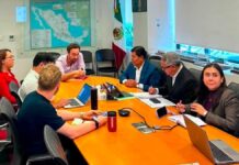 Revisan avances de proyectos ferroviarios en Puebla