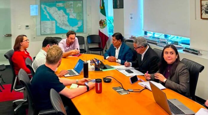 Revisan avances de proyectos ferroviarios en Puebla