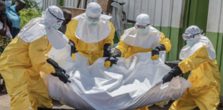 Brote de ébola en RD Congo supera los mil 600 muertos