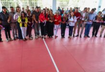 San Pedro Cholula rehabilita cancha y jardines en Casa del Abue