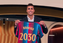 Rodri ficha por el Barcelona con contrato hasta 2030