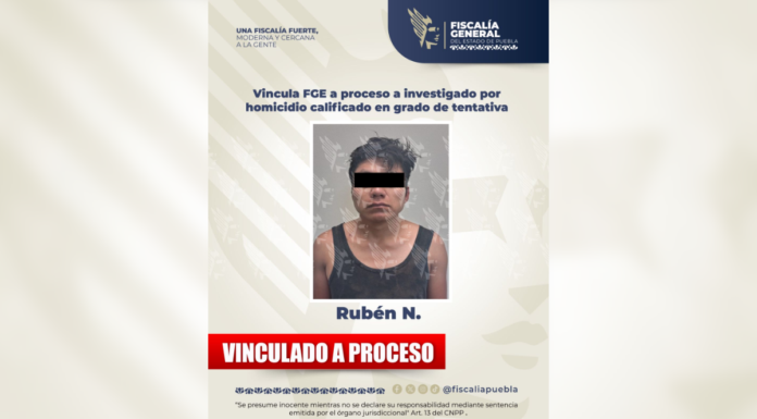 Procesan a hombre acusado de quemar a víctima en Tehuacán