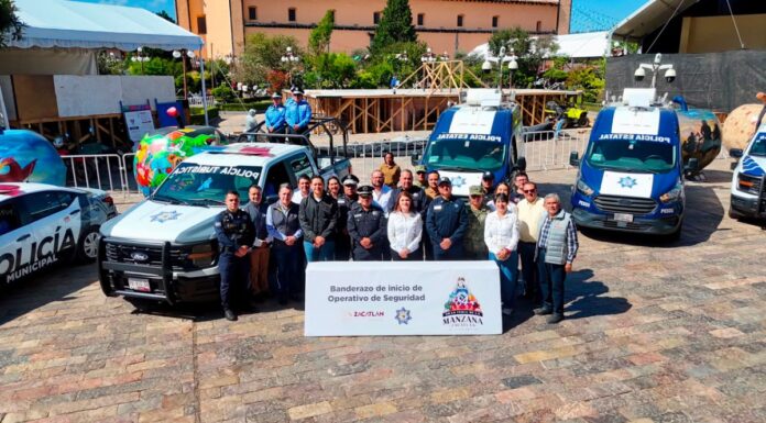 Zacatlán arranca operativo de seguridad para la Gran Feria de la Manzana