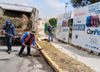 San Pedro Cholula refuerza mantenimiento urbano
