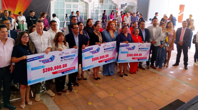 San Andrés Cholula entrega premios del Sorteo Predial 2026