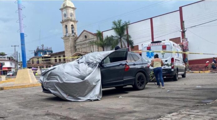 Acribillan a un hombre en pleno centro de Tenampulco