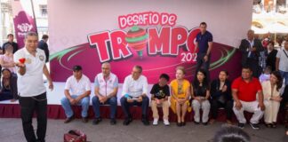 Pepe Chedraui encabeza “Desafío de Trompo 2026” en el Zócalo