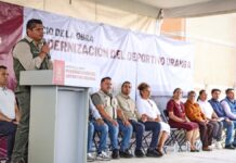 Omar Muñoz inicia modernización de Unidad Deportiva Uranga