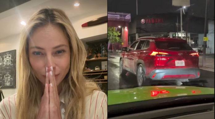 Vanessa Huppenkothen denuncia extraño incidente vial en CDMX