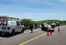 Volcadura en Tepeojuma moviliza a servicios de emergencia