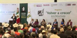 Liberan de adeudos a productores del campo poblano con “Volver a Crecer”
