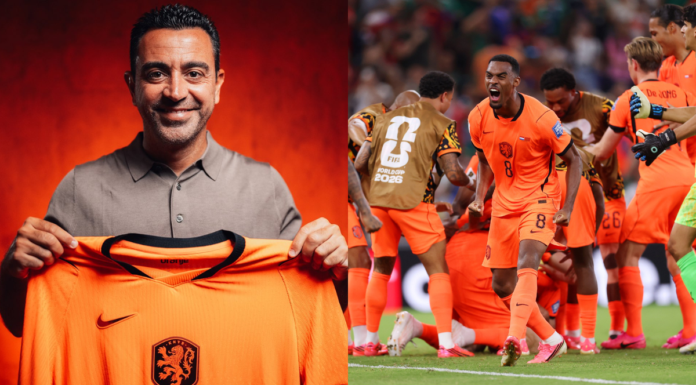 Xavi Hernández toma las riendas de la selección de Países Bajos