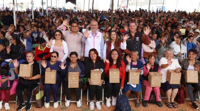 DIF Puebla entrega 11 mil despensas en San Pablo Xochimehuacan