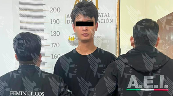 Capturan a Yeudiel “N”, pareja y probable feminicida de Karla Valeria