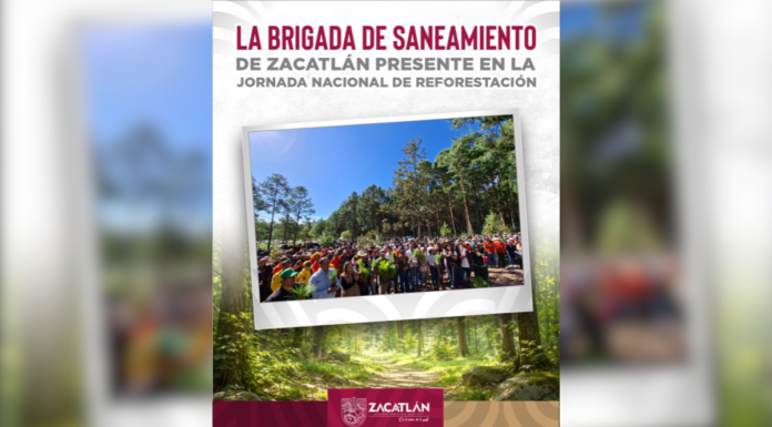 Zacatlán se suma a la Jornada Nacional de Reforestación 2026
