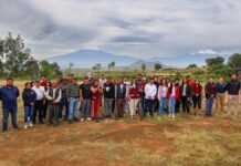 Tonantzin Fernández encabeza reforestación en Cerro Zapotecas
