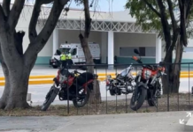 Derrape de motocicleta deja dos heridos en la Cuacnopalan–Oaxaca
