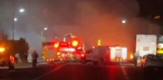 Se incendia tráiler cargado de cerveza en la Cuacnopalan–Oaxaca