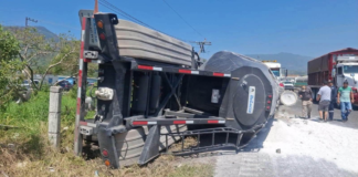 Accidente múltiple deja tres lesionados en la Puebla-Orizaba