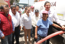 Refuerzan abasto de agua con 100 pipas para familias poblanas