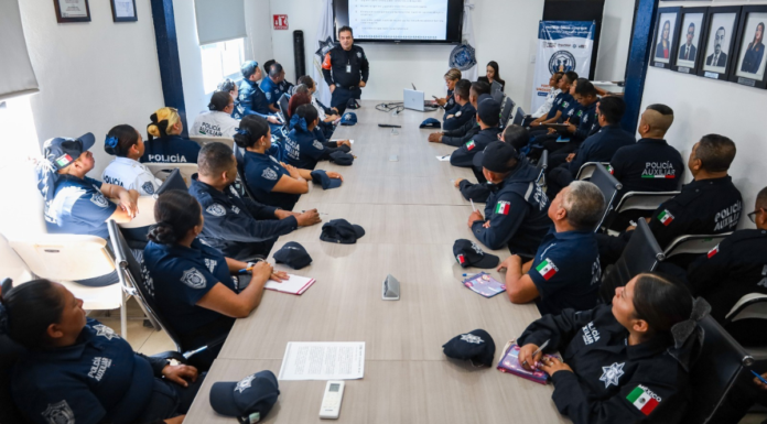 Policía Auxiliar refuerza atención emocional a personal operativo