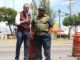 Pepe Chedraui supervisa bacheo en la calle Zapotecas