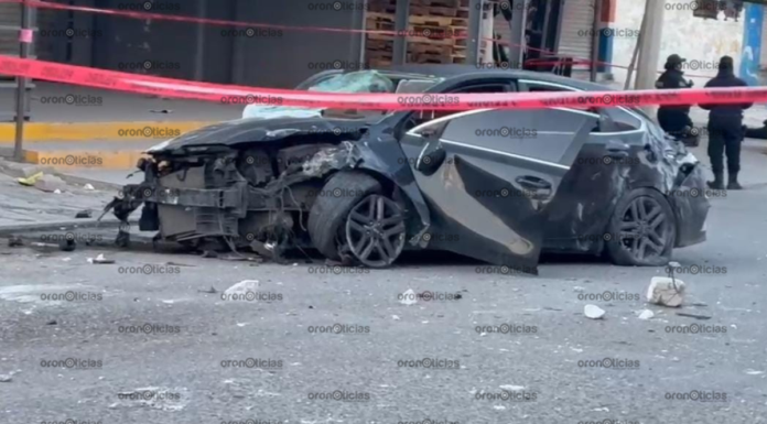 Balacera deja dos muertos en la Central de Abastos de Huixcolotla
