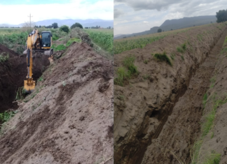 Desazolvan barranca Xaltenco ante temporada de lluvias