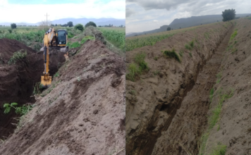 Desazolvan barranca Xaltenco ante temporada de lluvias