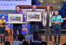 Lotería Nacional celebra 100 años de los Scouts en México