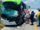 Choque entre Guardia Nacional y autobús deja un muerto en Chiapas