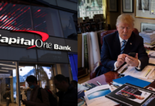 Capital One cerró cuentas de Trump por “posible lavado de dinero”
