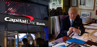 Capital One cerró cuentas de Trump por “posible lavado de dinero”