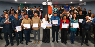 Capacitan a policías de San Pedro Cholula en atención turística