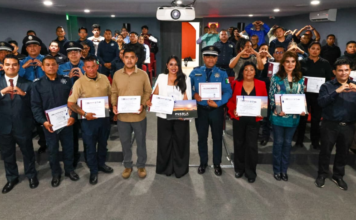 Capacitan a policías de San Pedro Cholula en atención turística