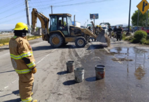 Derrame de combustible provoca cierre en Periférico Ecológico